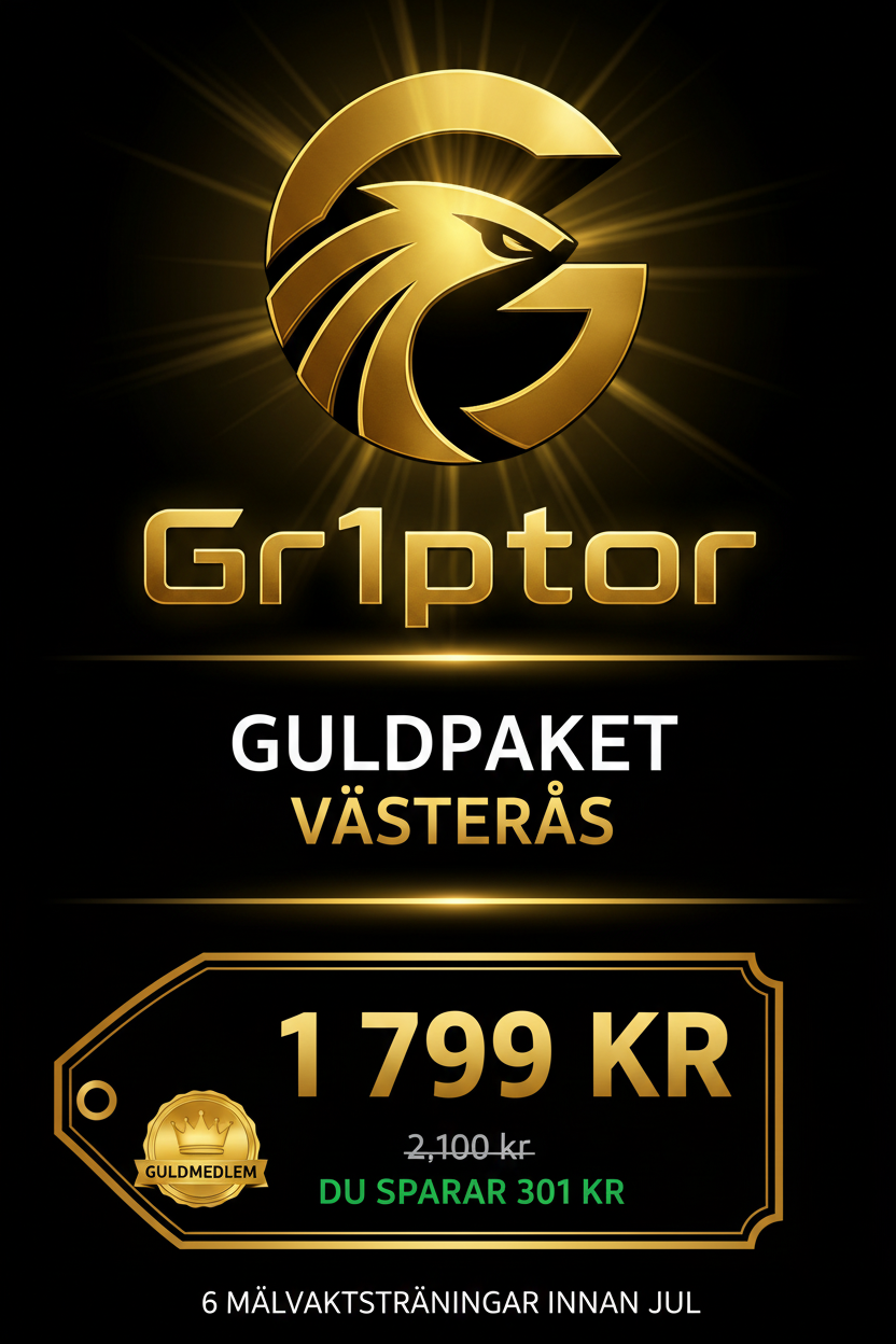 GR1PTOR Guldpaket Västerås